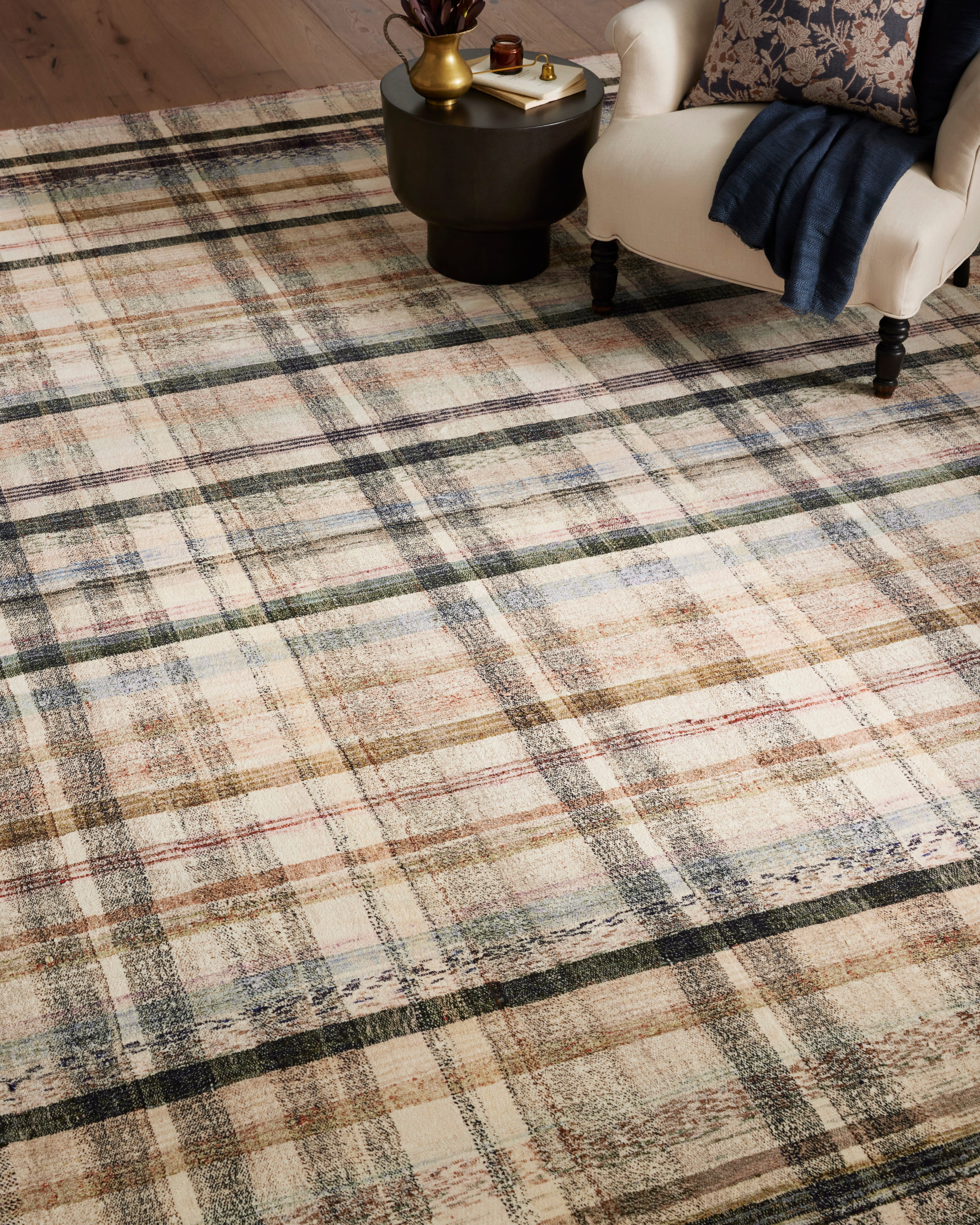 Chris Loves Julia x Loloi Humphrey Ivory / Multi Rug 0-RUGS Loloi