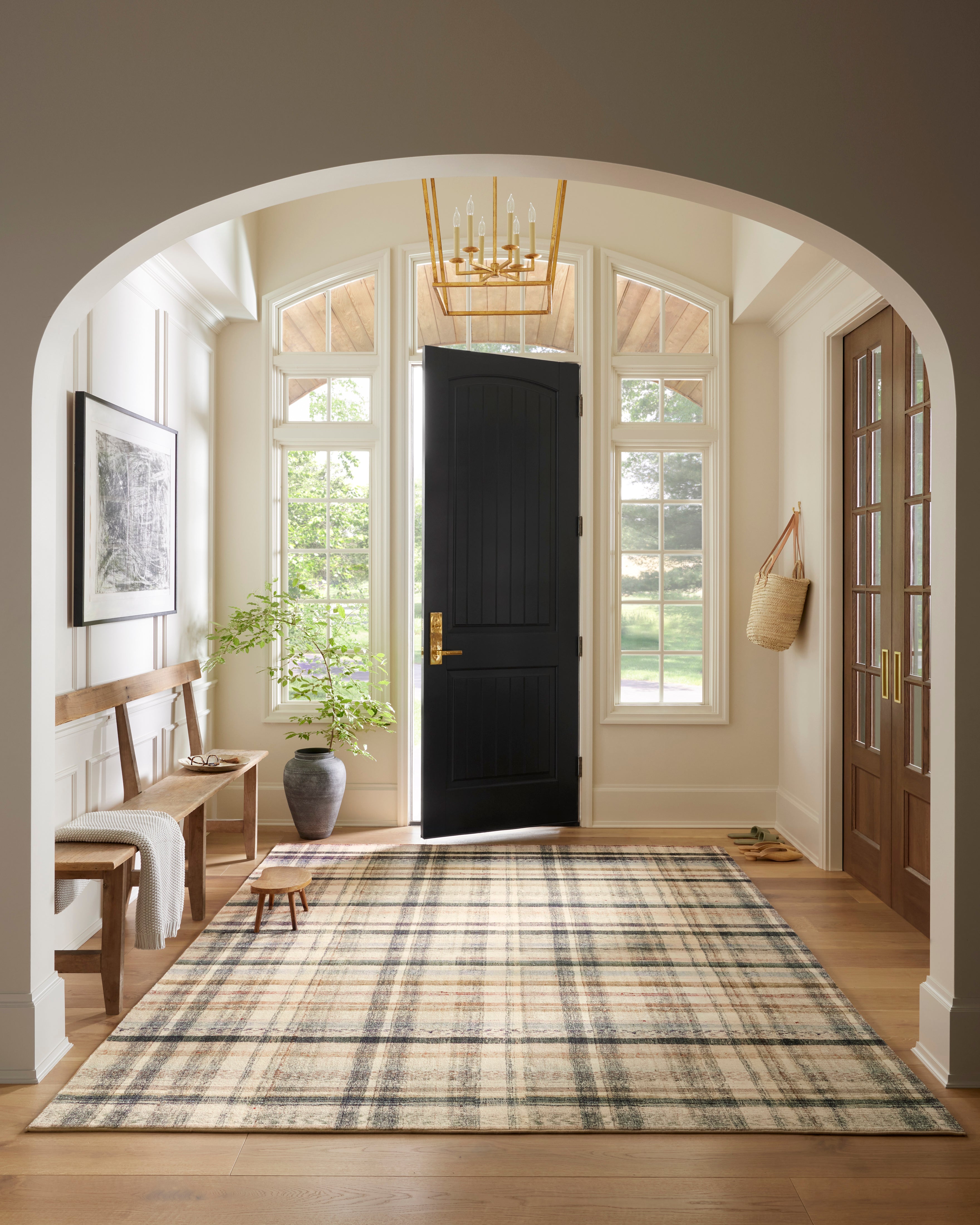 Chris Loves Julia x Loloi Humphrey Ivory / Multi Rug 0-RUGS Loloi