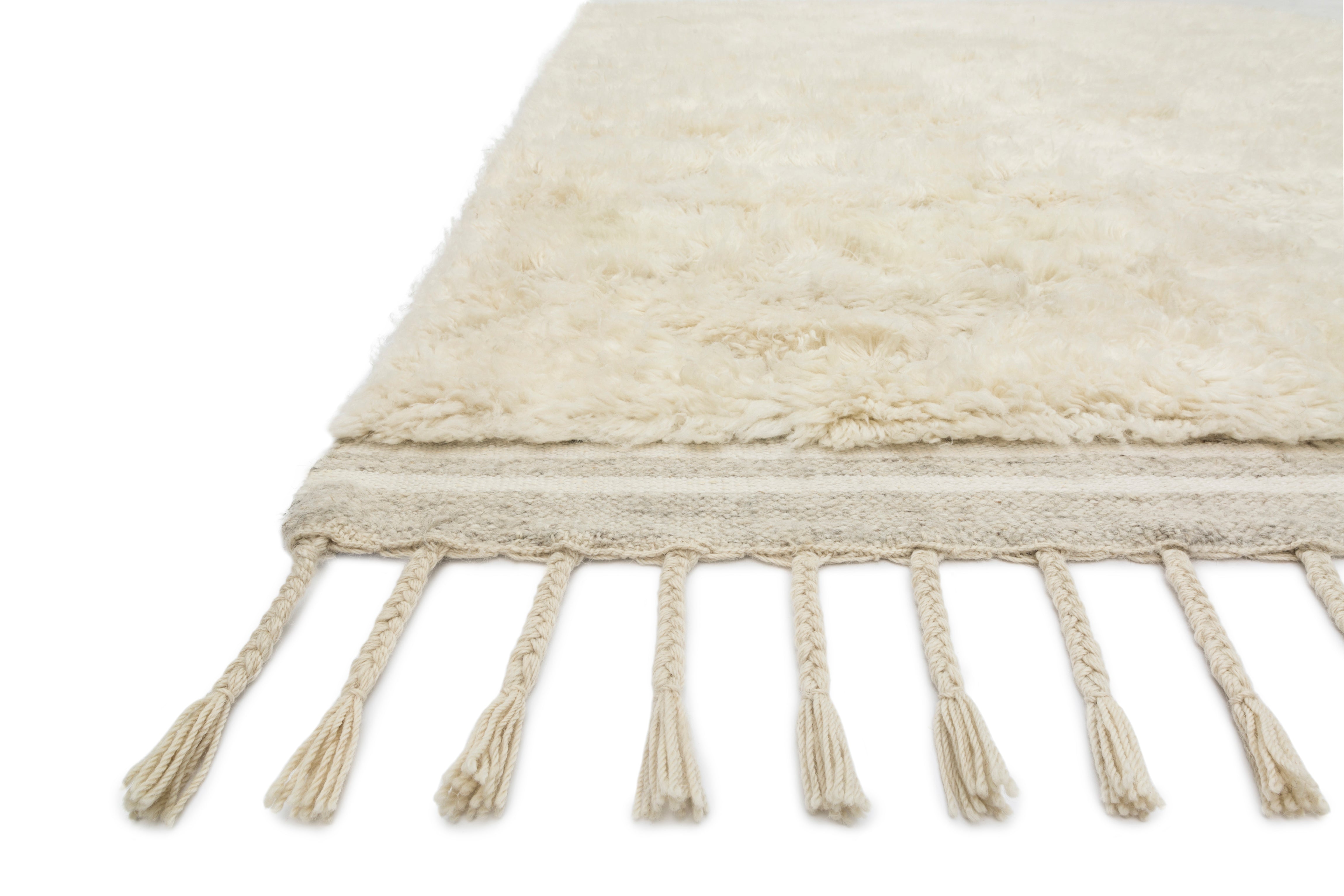 Loloi Hygge Oatmeal / Ivory Rug 2-RUGS - w Rug & Weave
