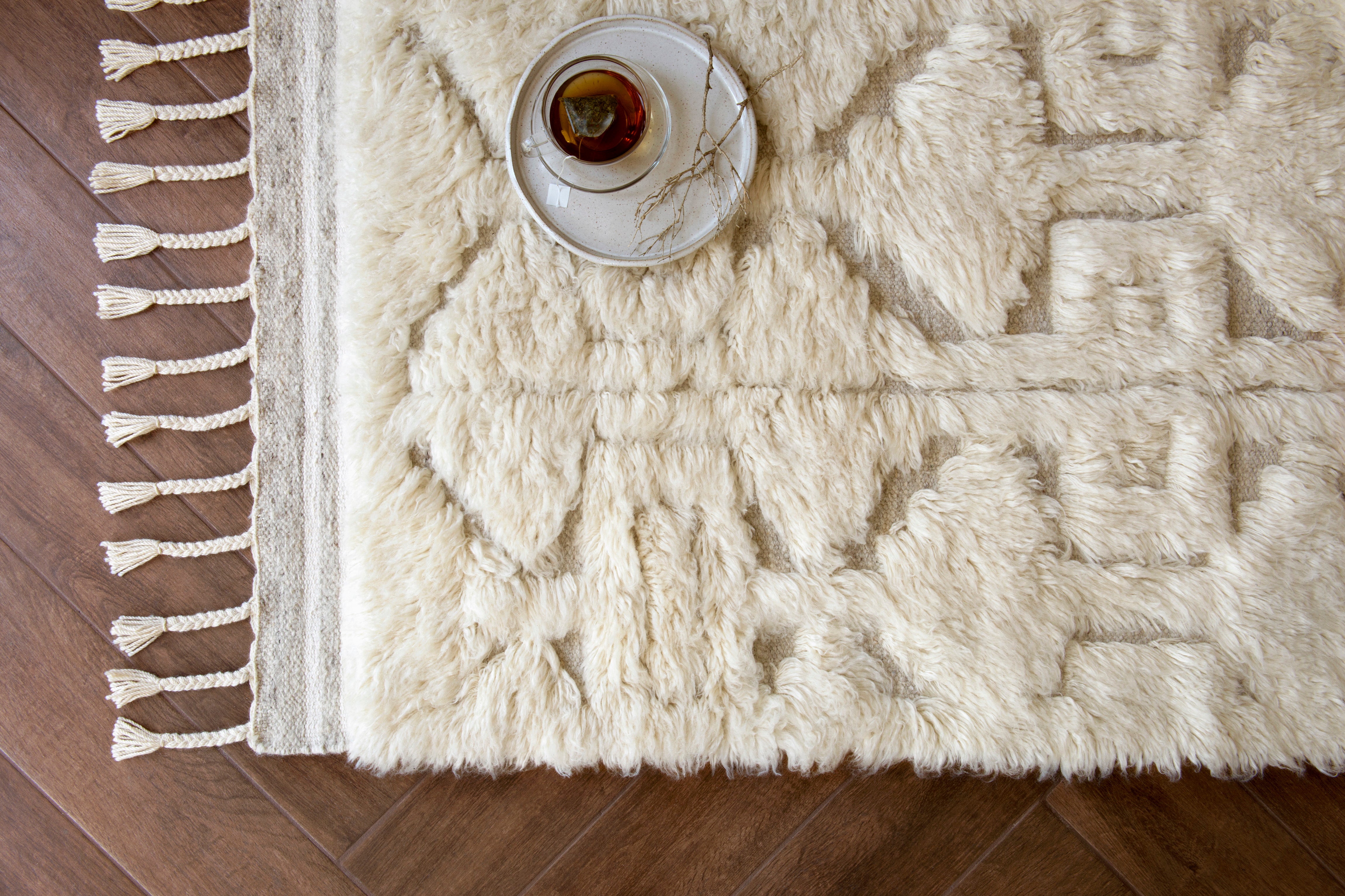 Loloi Hygge Oatmeal / Ivory Rug 2-RUGS - w Rug & Weave