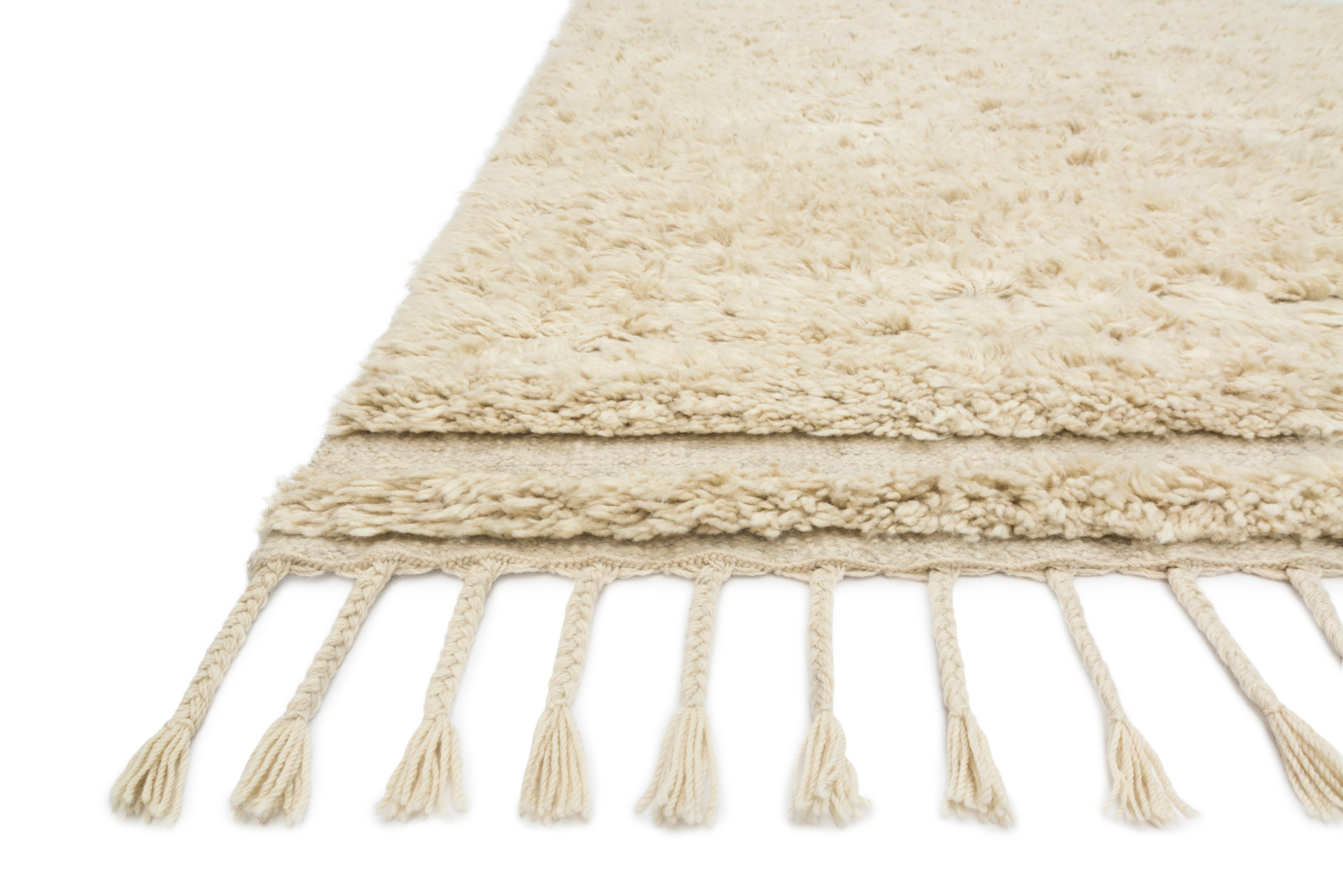 Loloi Hygge Oatmeal / Sand Rug 2-RUGS - wool Rug & Weave