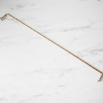 STOCKED PRODUCT Pre-order: Handmade Brass Towel Bar PRE-ORDER Sku Fog Linen Work
