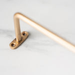 STOCKED PRODUCT Pre-order: Handmade Brass Towel Bar PRE-ORDER Sku Fog Linen Work