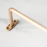 STOCKED PRODUCT Pre-order: Handmade Brass Towel Bar PRE-ORDER Sku Fog Linen Work