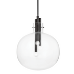 Hempstead Pendant LIGHTING - pendant Hudson Valley Lighting 18.25"W x 22.50"H Black Brass