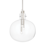 Hempstead Pendant LIGHTING - pendant Hudson Valley Lighting 18.25"W x 22.50"H Polished Nickel