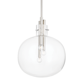 Hempstead Pendant LIGHTING - pendant Hudson Valley Lighting 18.25"W x 22.50"H Polished Nickel