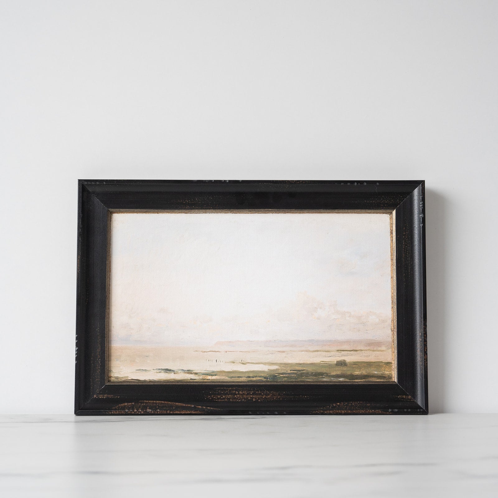 “High Tide Petite Scape” Framed Art Print