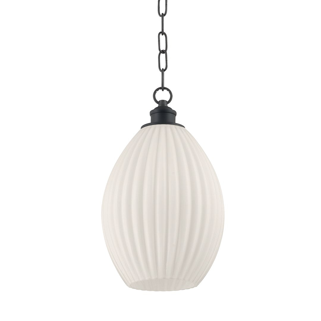Hillary Narrow Pendant LIGHTING - Pendant Hudson Valley Lighting Old Bronze