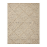 Loloi Hunter Oatmeal Rug 1-RUGS - wool Loloi