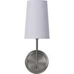 Hannah Satin Nickel Wall Sconce sconce Renwil