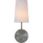 Hannah Satin Nickel Wall Sconce sconce Renwil