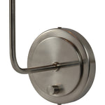 Hannah Satin Nickel Wall Sconce sconce Renwil
