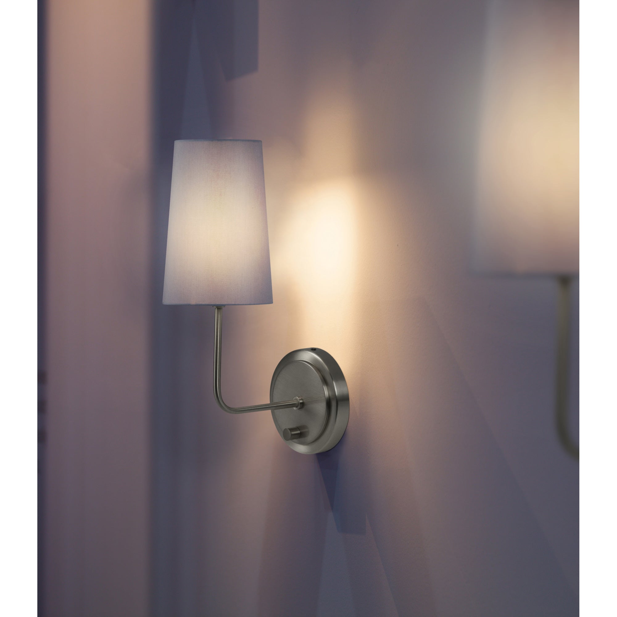 Hannah Satin Nickel Wall Sconce sconce Renwil