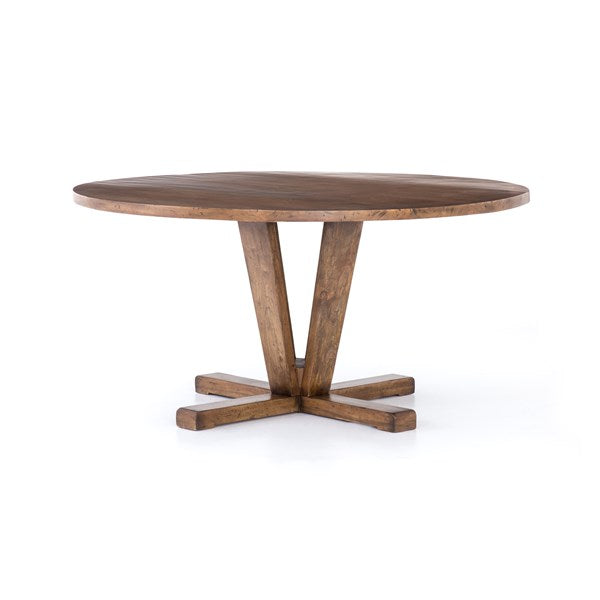 Cobain Round Dining Table FURNITURE - dining table Four Hands 60" Table
