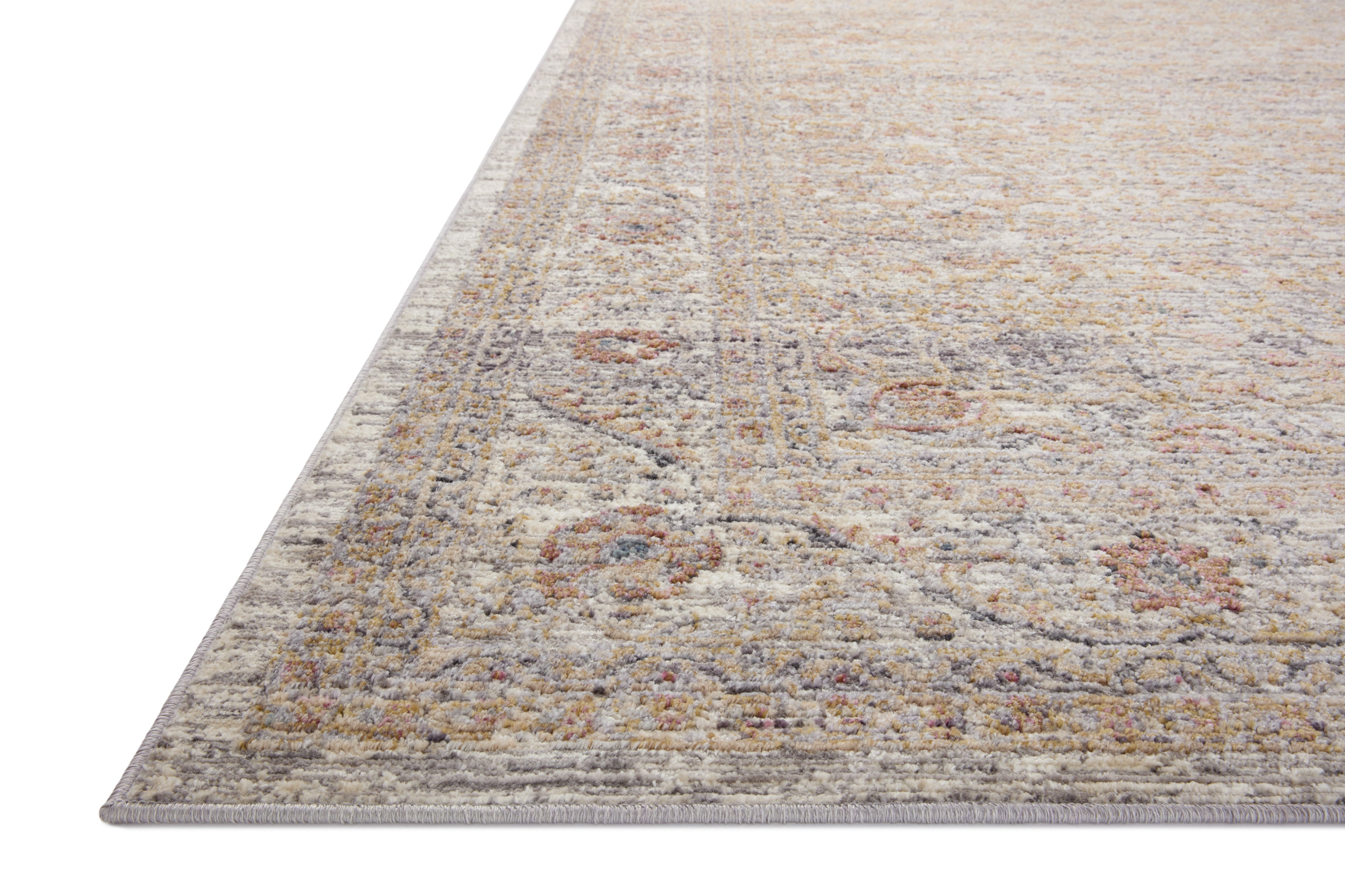 Loloi Indra Stone / Multi Rug 0-RUGS-patterned Loloi