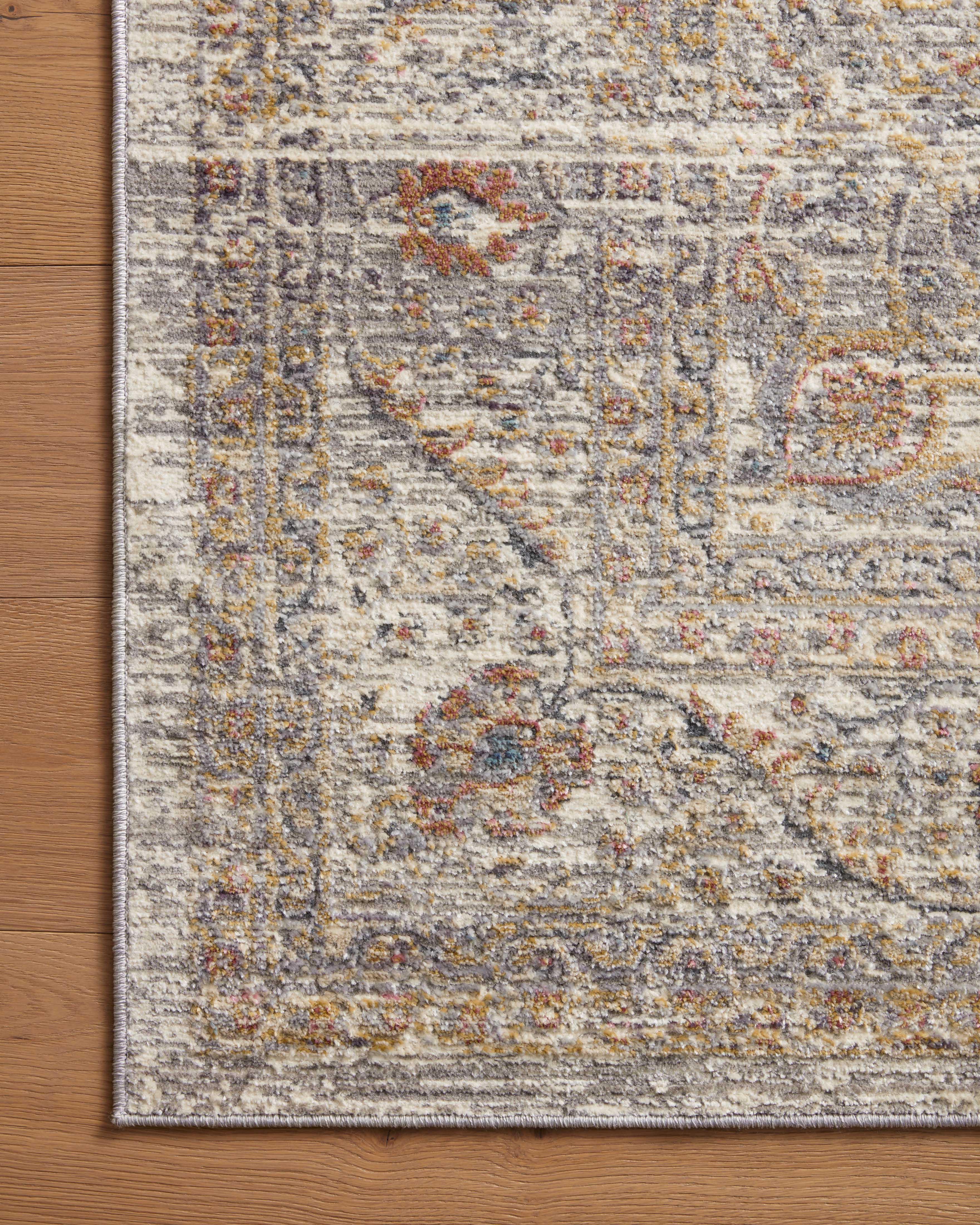 Loloi Indra Stone / Multi Rug 0-RUGS-patterned Loloi