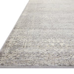 Loloi Indra Silver / Ivory Rug 0-RUGS-patterned Loloi