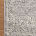 Loloi Indra Silver / Ivory Rug 0-RUGS-patterned Loloi