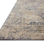 Loloi Indra Charcoal / Natural Rug 0-RUGS-patterned Loloi