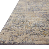 Loloi Indra Charcoal / Natural Rug 0-RUGS-patterned Loloi