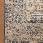 Loloi Indra Charcoal / Natural Rug 0-RUGS-patterned Loloi