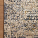 Loloi Indra Charcoal / Natural Rug 0-RUGS-patterned Loloi