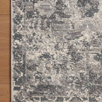 Loloi Indra Charcoal / Silver Rug 0-RUGS-patterned Loloi