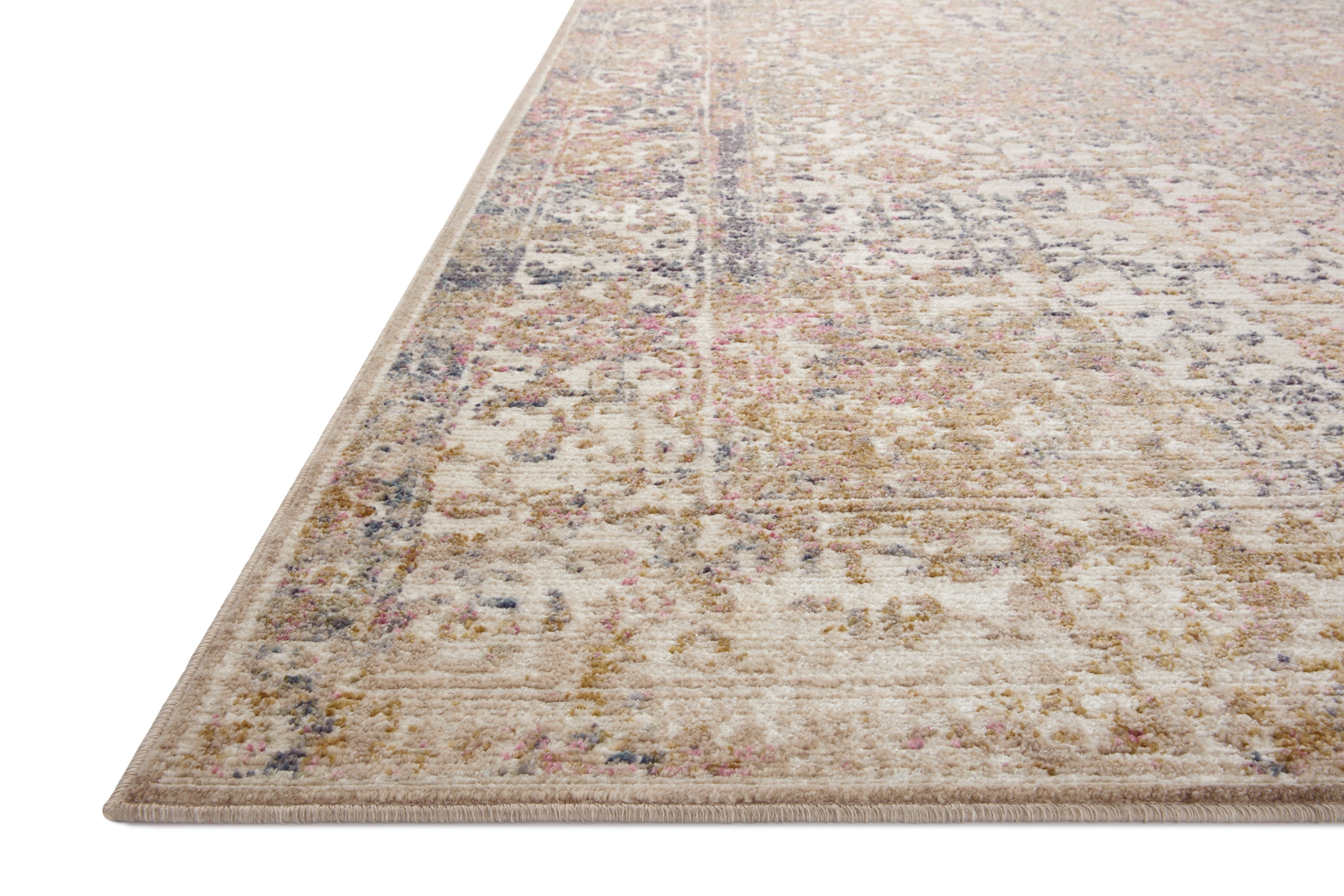 Loloi Indra Ivory / Multi Rug 0-RUGS-patterned Loloi