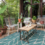 Isle Teal / Grey Rug 5-Rugs - indoor/outdoor Loloi
