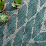 Isle Teal / Grey Rug 5-Rugs - indoor/outdoor Loloi