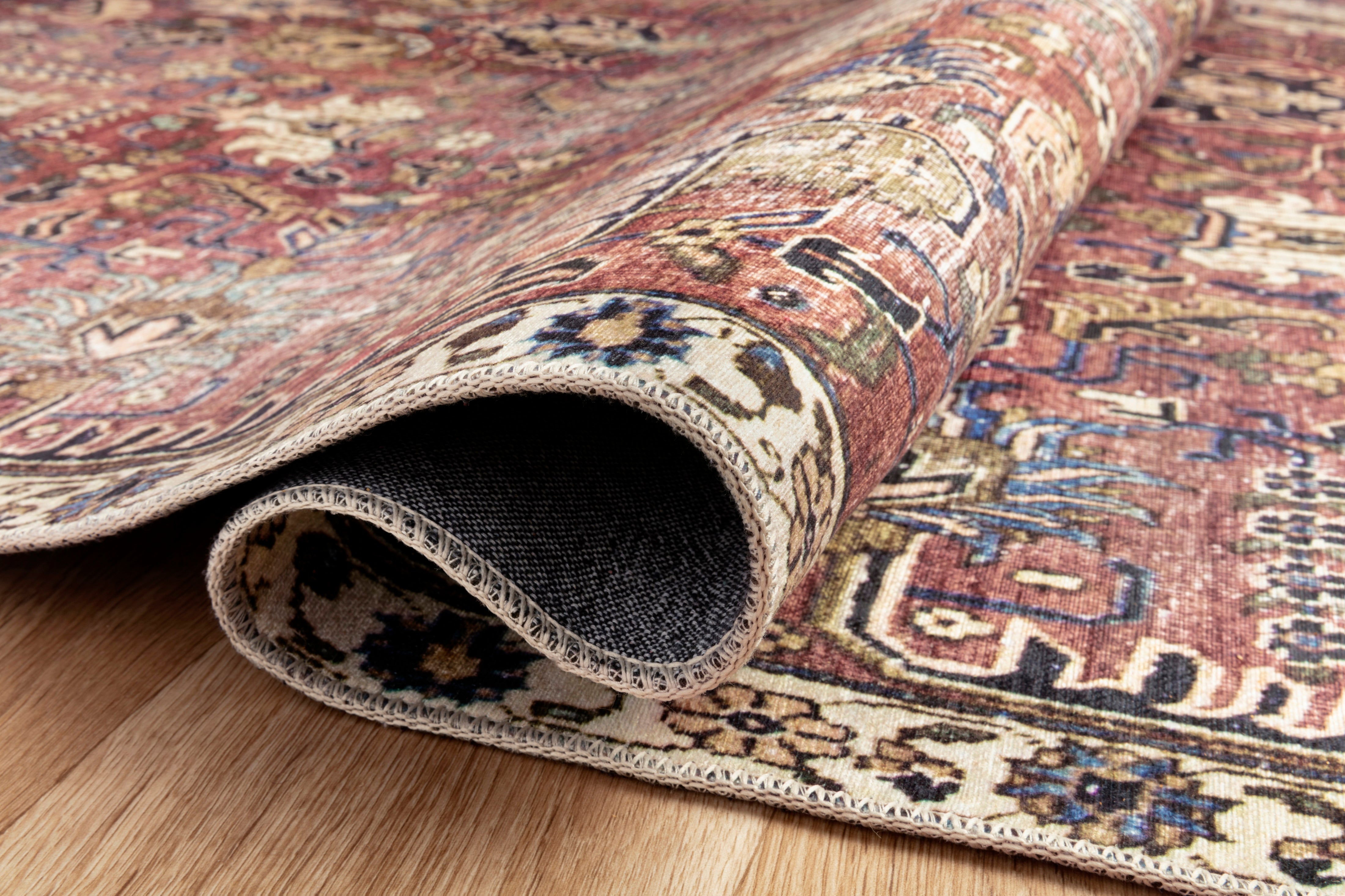 Loloi Jules Merlot / Multi Rug RUGS - patterned Loloi