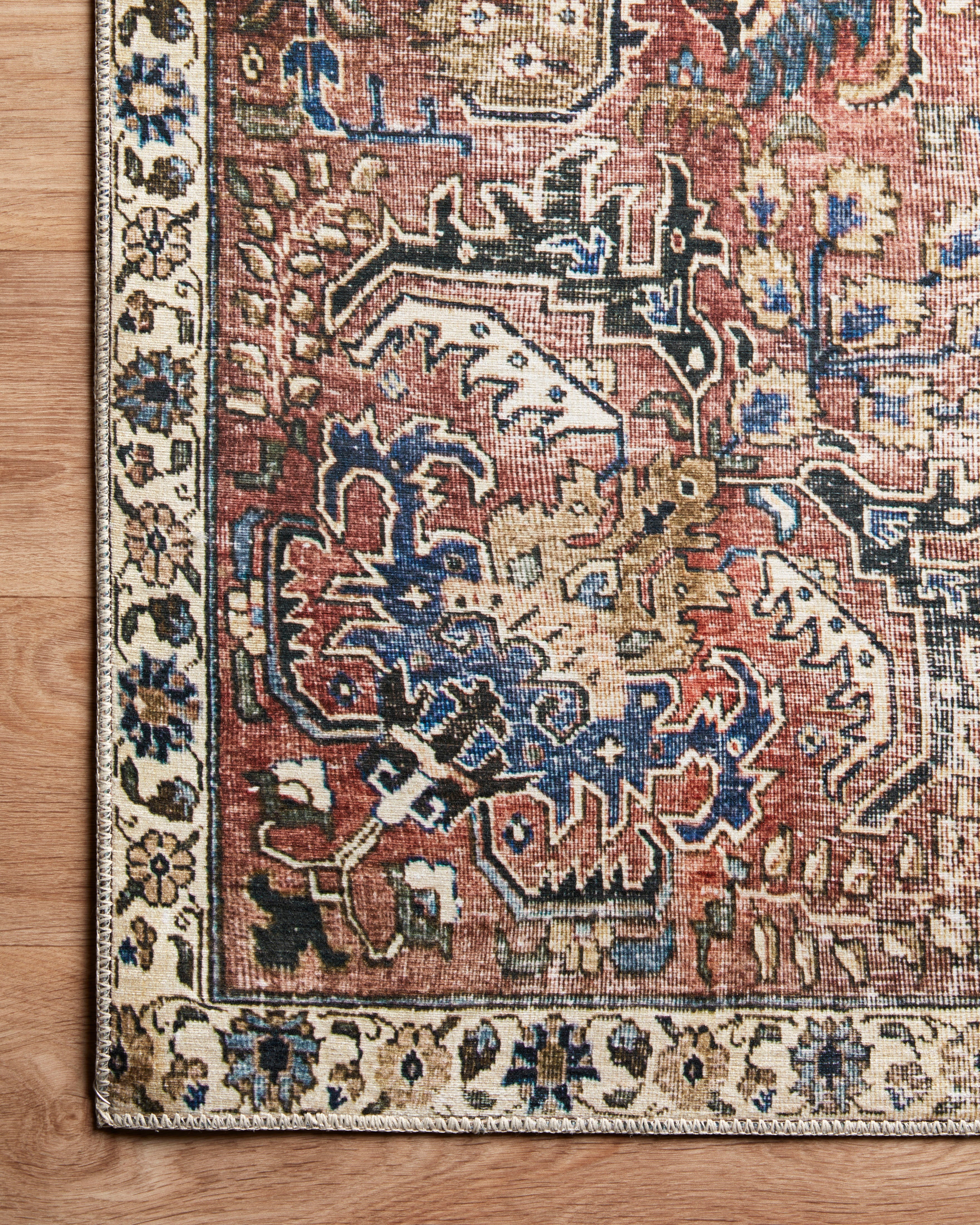 Loloi Jules Merlot / Multi Rug RUGS - patterned Loloi