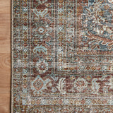 Chris Loves Julia x Loloi Jules Lagoon / Brick Rug 0-patterned Loloi