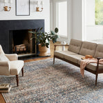 Chris Loves Julia x Loloi Jules Denim / Spice Rug 0-patterned Loloi