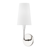 Janice Wall Sconce LIGHTING - sconce Hudson Valley Lighting Polished Nickel