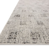 Loloi Kamala Grey / Graphite Rug 0-RUGS-patterned Loloi