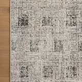 Loloi Kamala Grey / Graphite Rug 0-RUGS-patterned Loloi