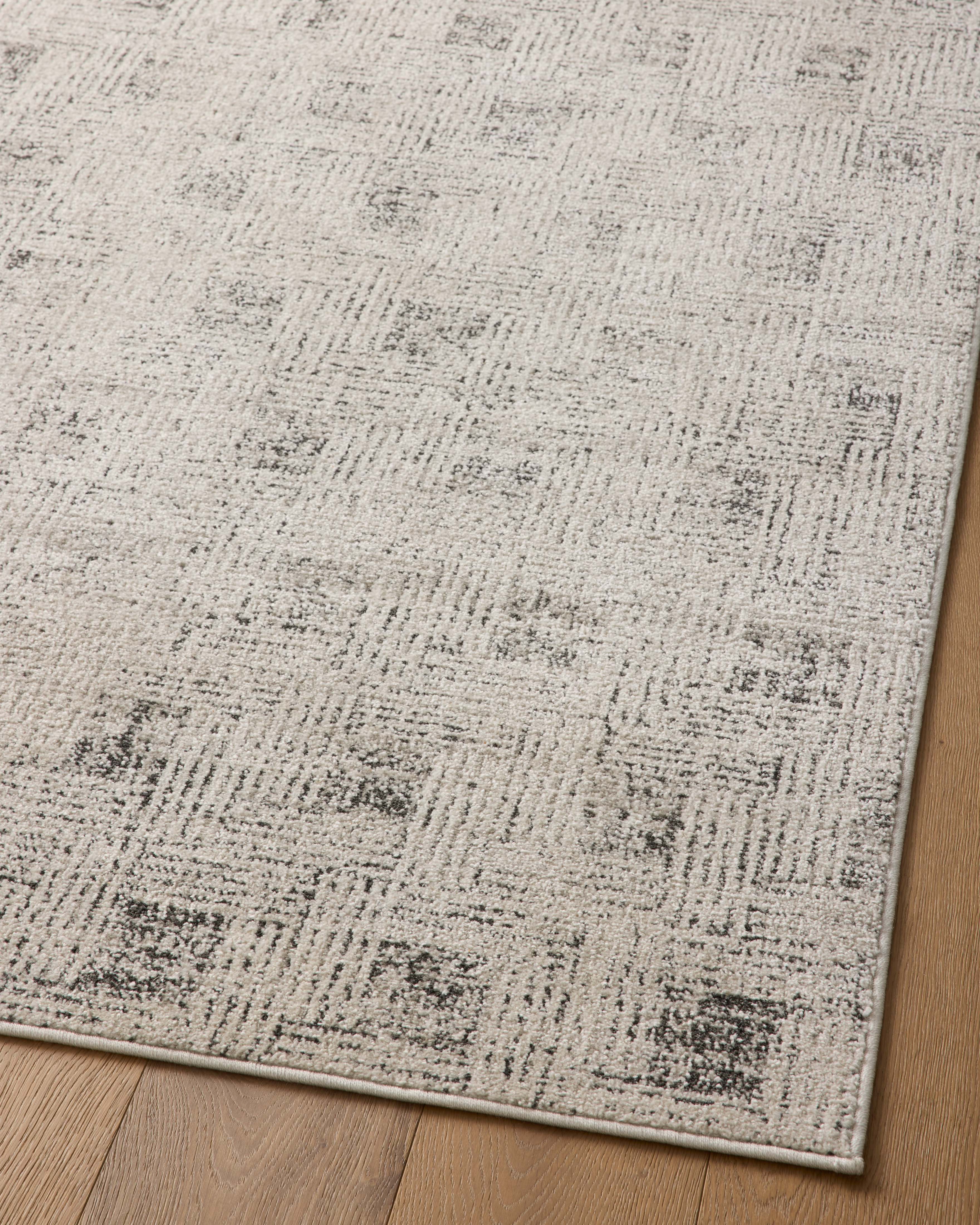 Loloi Kamala Grey / Graphite Rug 0-RUGS-patterned Loloi