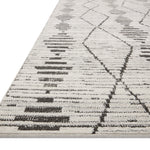 Loloi Kamala Charcoal / Dove Rug 0-RUGS-patterned Loloi