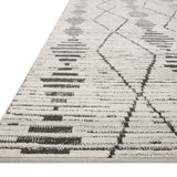 Loloi Kamala Charcoal / Dove Rug 0-RUGS-patterned Loloi