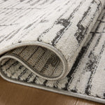 Loloi Kamala Charcoal / Dove Rug 0-RUGS-patterned Loloi