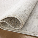 Loloi Kamala Ivory / Silver Rug 0-RUGS-patterned Loloi