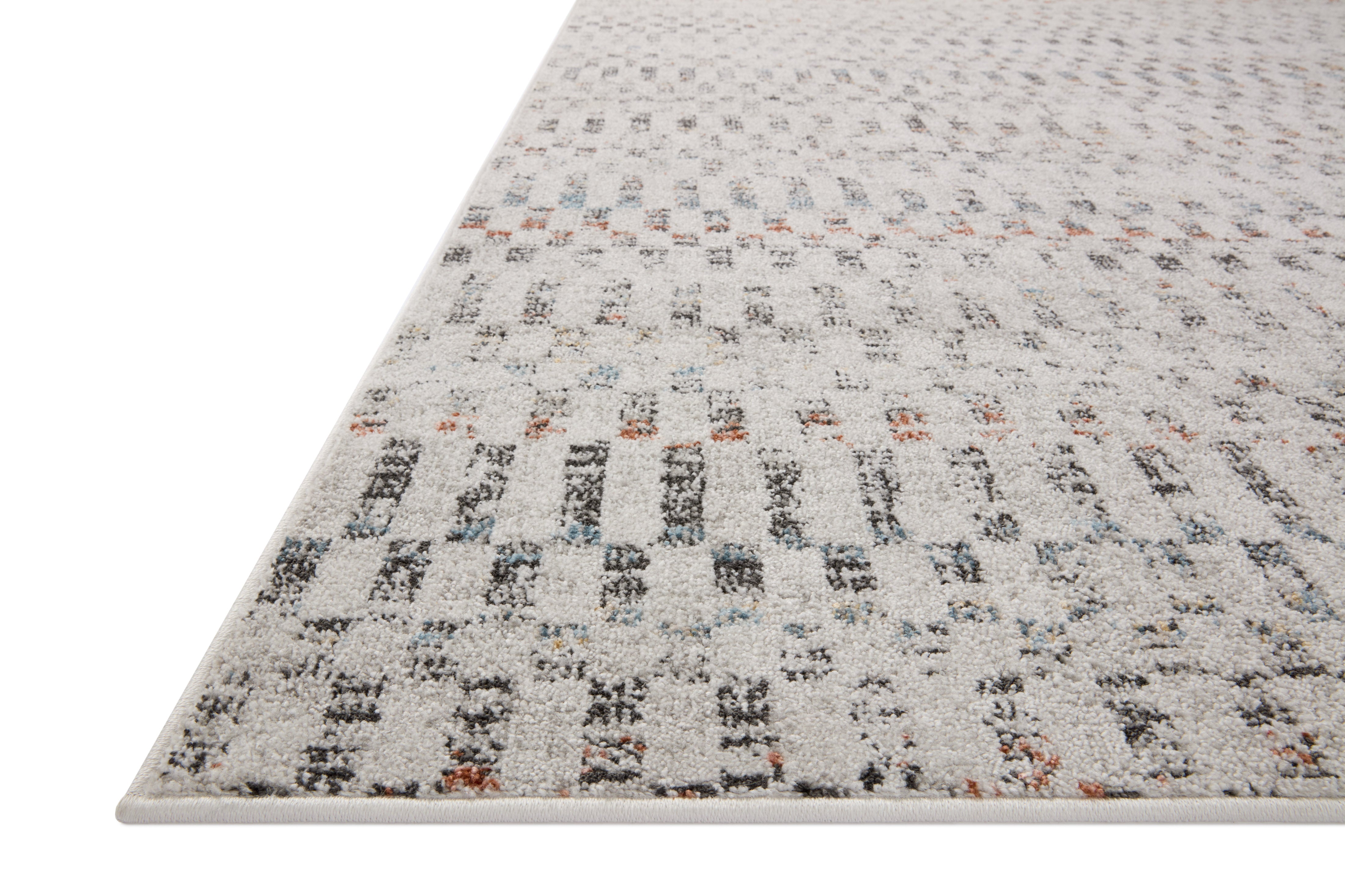 Loloi Kamala Grey / Multi Rug 0-RUGS-patterned Loloi