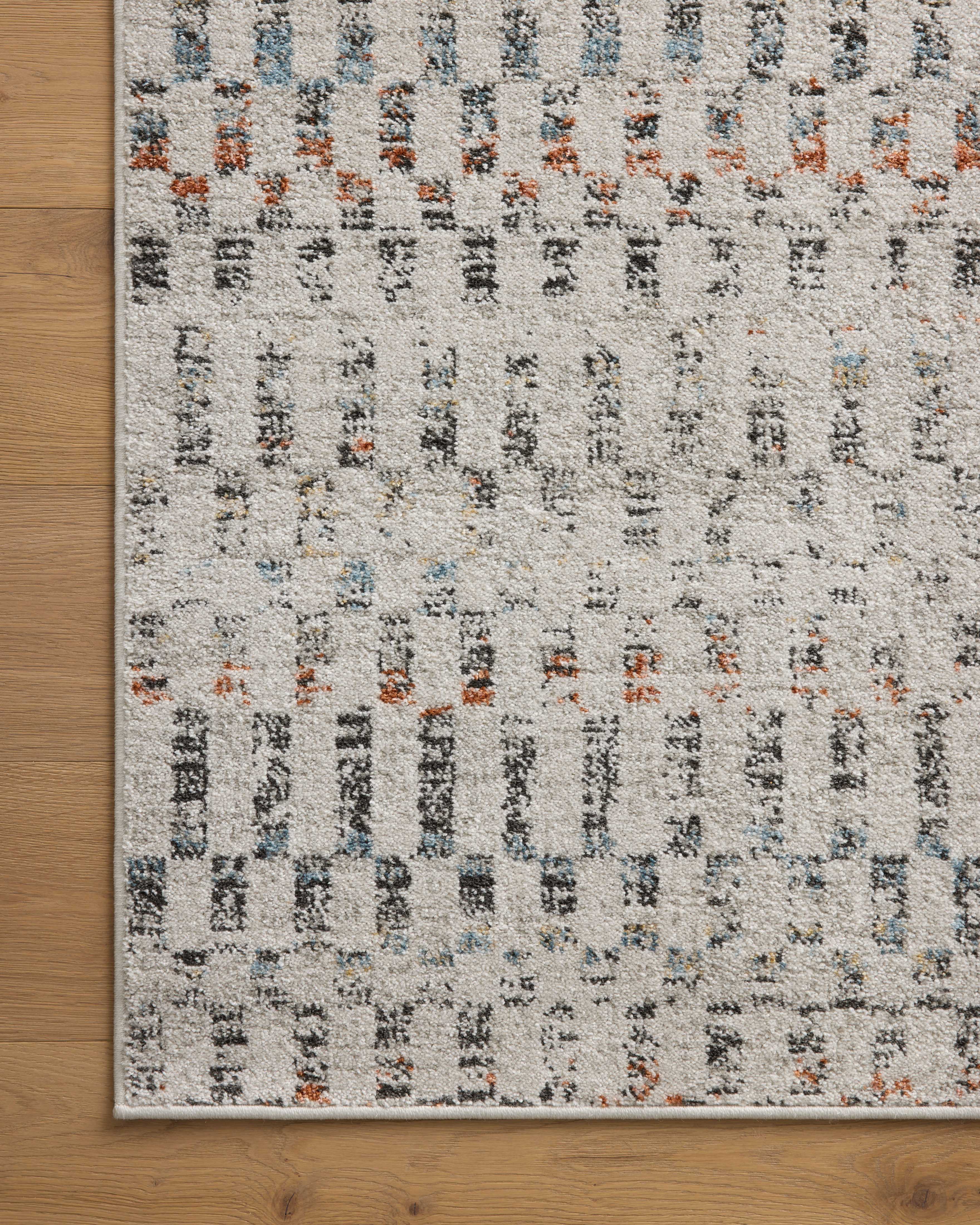 Loloi Kamala Grey / Multi Rug 0-RUGS-patterned Loloi