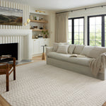 OVERSTOCK RUG - Loloi Kamala Ivory / Grey Rug - 6'7" x 9'6" IN STORE - Sale Rugs Loloi
