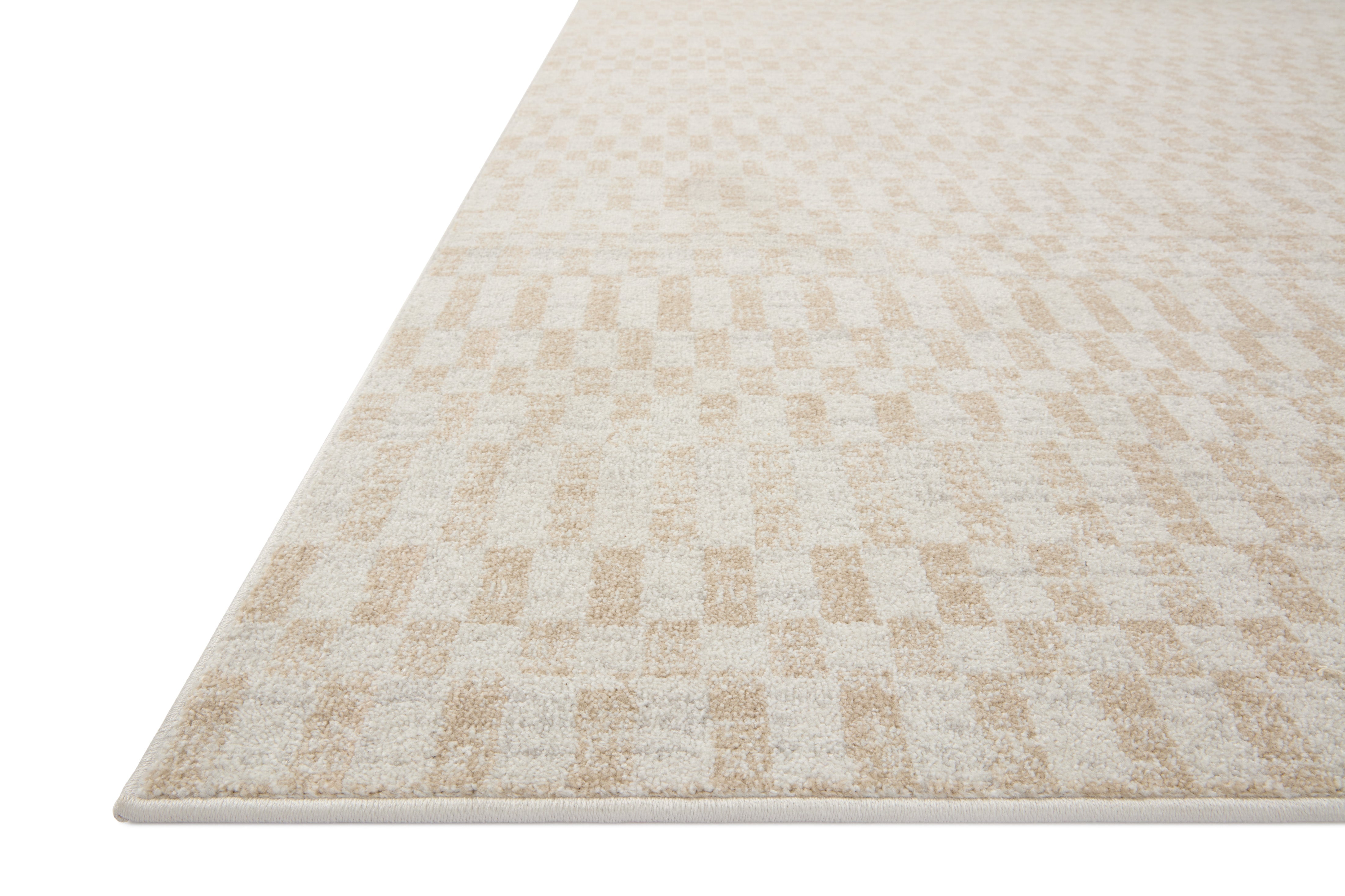 Loloi Kamala Ivory / Natural Rug 0-RUGS-patterned Loloi
