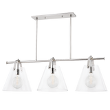 Karin Linear Pendant LIGHTING - pendant Hudson Valley Lighting Polished Nickel