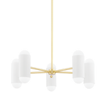 Kira Chandelier LIGHTING - chandelier Hudson Valley Lighting 27"W x 9.5"H