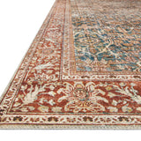 Loloi Layla Ocean / Rust Rug 1-patterned Loloi